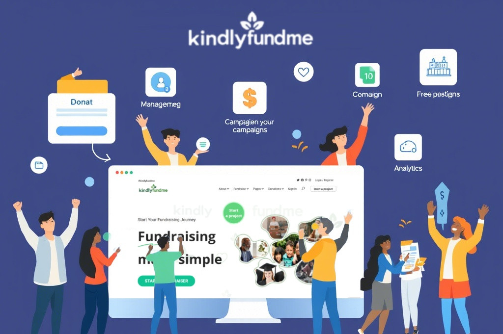 KindlyFundMe: Your All-in-One Online Fundraising Platform